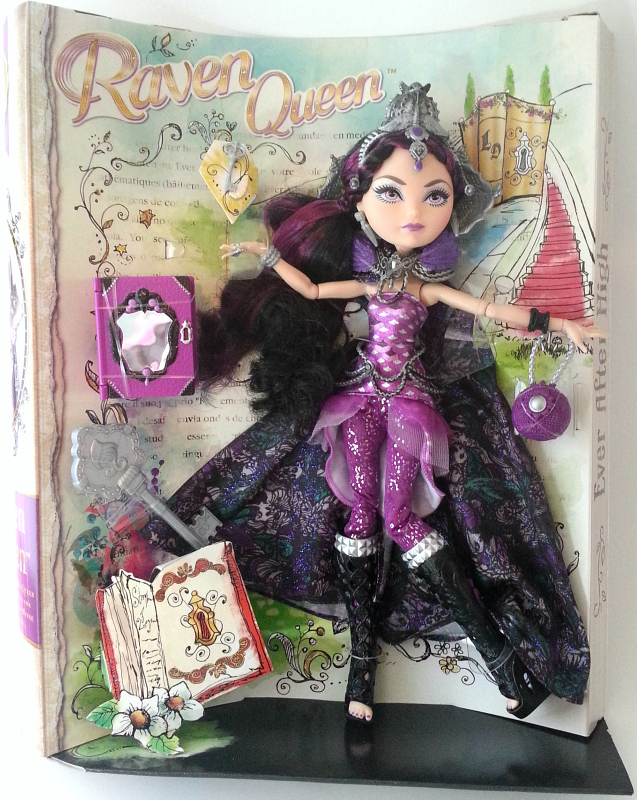 Ever After High Raven Queen Doll 1st Chapter Mattel Purple