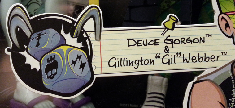 Gil Webber & Deuce Gorgon 2-pack - Mansters - Monster High - CBX42 -  Recenzja - video Dailymotion